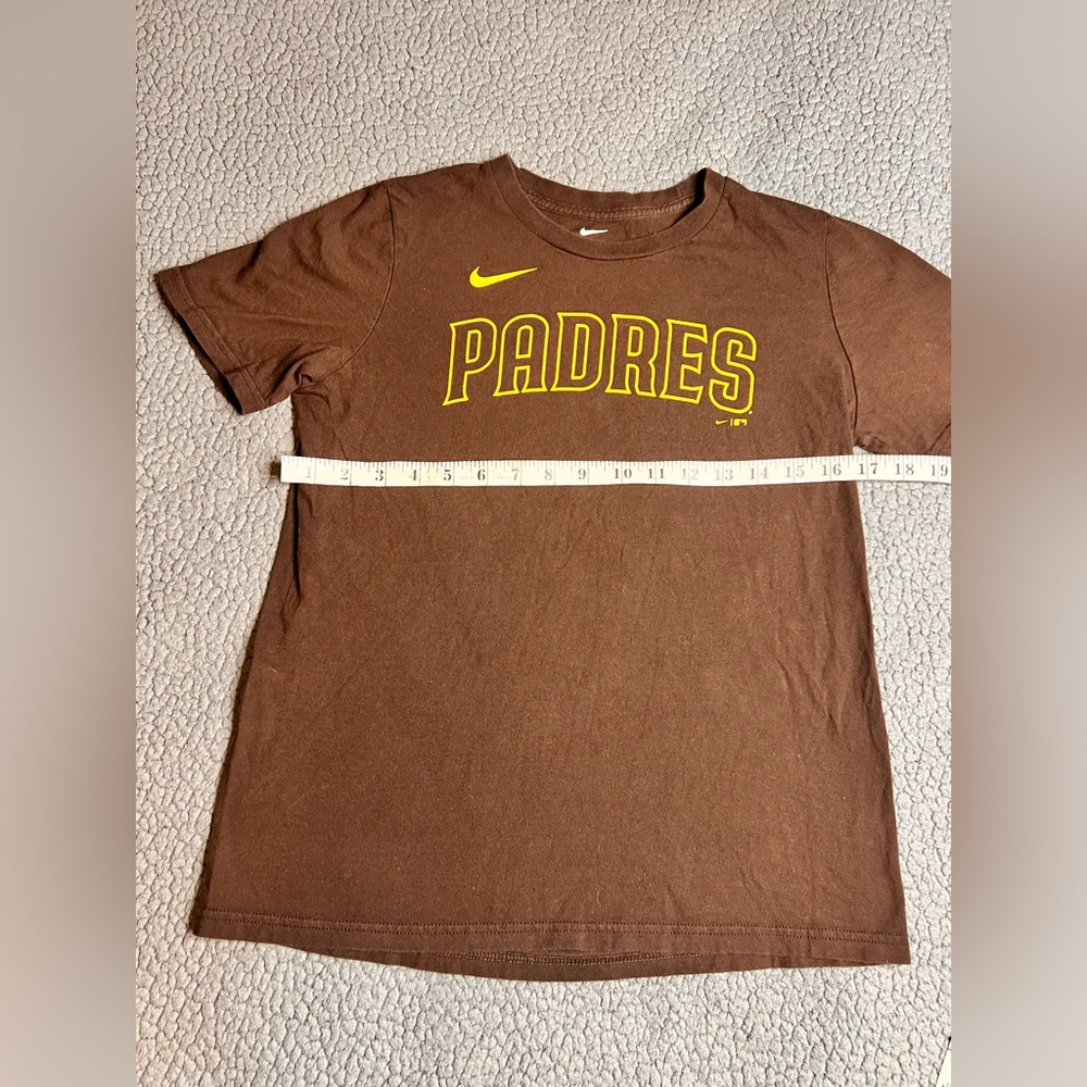 Nike San Diego Padres Brown And Yellow T Shirt Little Boys Size Large - Picture 4 of 7